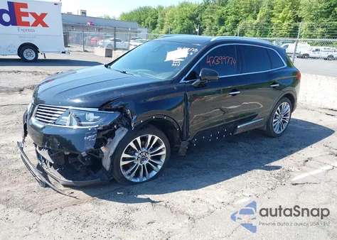 2016 Lincoln Mkx Reserve from USA, damaged, VIN 2LMTJ8LR7GBL53198